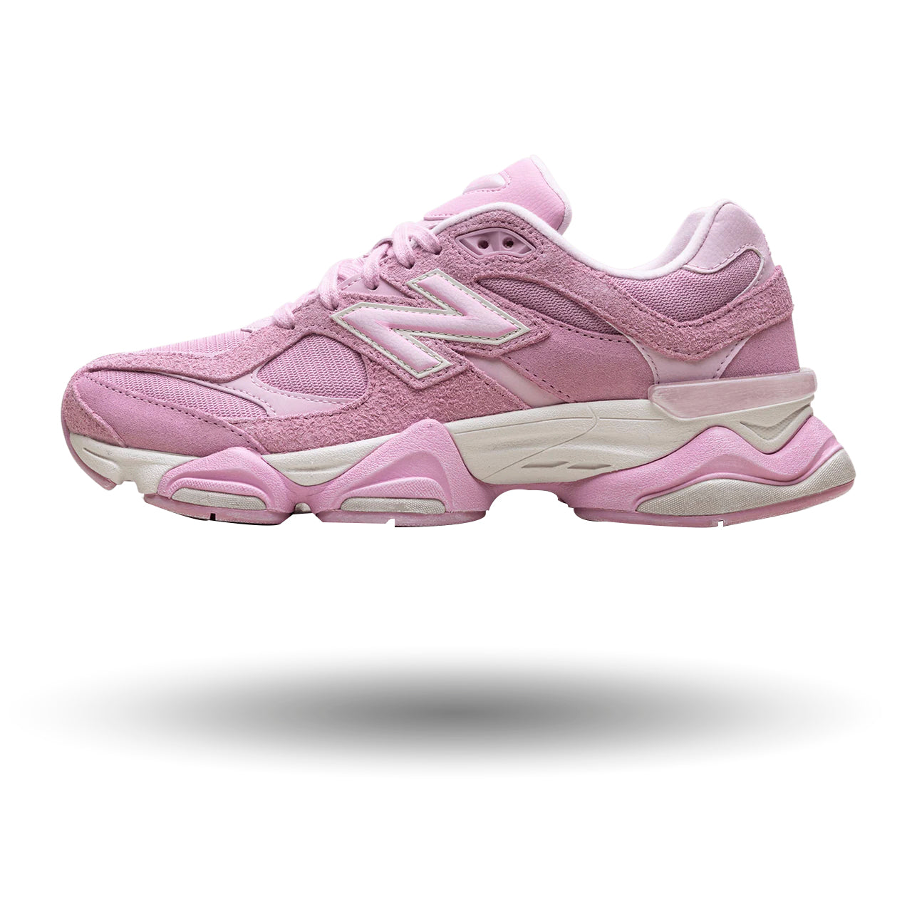 New Balance 9060 – Chunky Retro Pink Mesh Trainers (Women’s)
